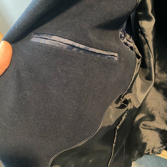 Gap Men’s lined, lightweight, navy jacket. - Picture 2 of 8